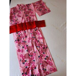 Japanese Womans Kimono Yukata Robe